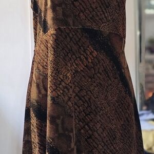 Marciano Red Asymmetrical A-Line Dress